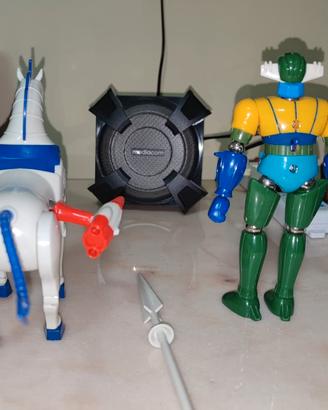 Jeeg Robot d'Acciaio + Cavallo Antar