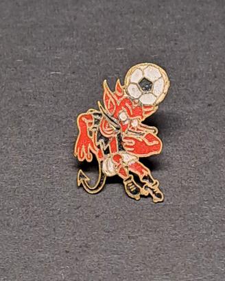 Spilla pin vintage AC Milan ultras diavolo 2