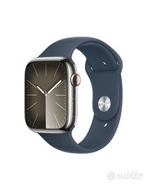 Apple Watch Serie 9 GPS + Cellular 41mm acciaio