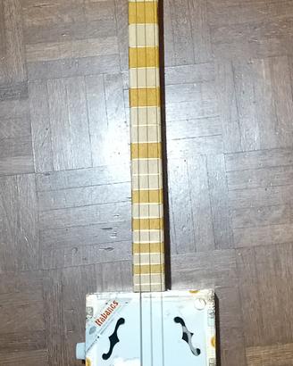 Cigarbox Guitar slide neck "Romeo & Juliet"