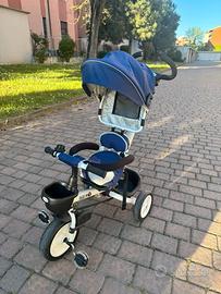Triciclo passeggino bambini