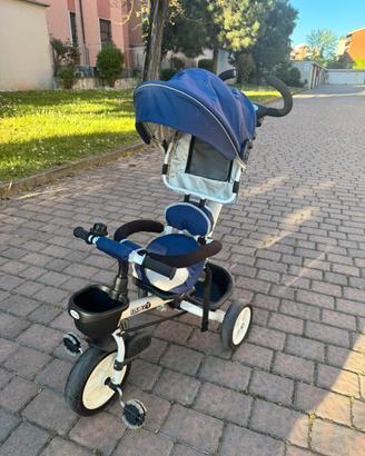 Triciclo passeggino bambini