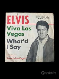 Elvis Presley  45 giri LAS Vegas 