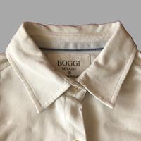 Boggi Camicia polo bianca donna vintage