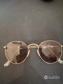 Occhiali da Sole Ray-Ban  Oro Lenti Graduate -1.00