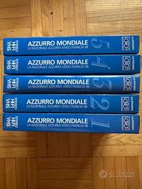 5 VHS Azzurro Mondiale 1998