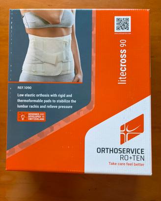 Fascia lombare orthoservice tipo porostrap