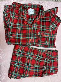 Pigiama scozzese donna