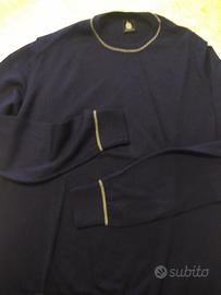 pullover uomo blu Marina yachting 
