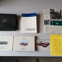 Mercedes W203 classe C  libretti e portadocumenti