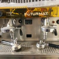 Macchina Caffè Espresso Professionale 2 Gruppi FUT