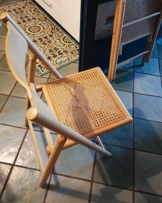 N.2 Sedie in paglia di Vienna NON SPEDISCO