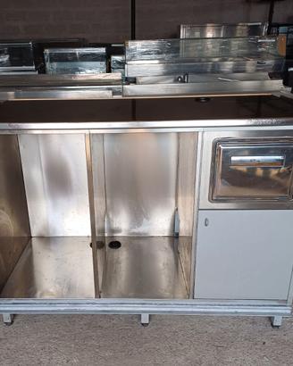 Banco Macchina Caffè Acciaio Inox