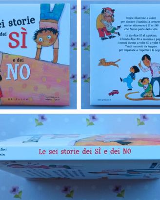 Libro per bambini 'Le sei storie dei SÌ e dei NO'