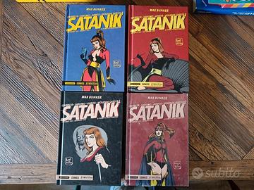 SATANIK OMNIBUS MONDADORI 4 volumi Max Bunker