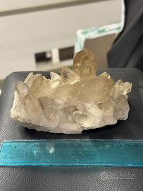 Quarzo ialino fumé 15 cm