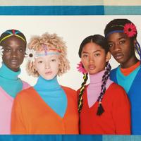 Poster giganti coloratissimi stile Benetton 1x70cm