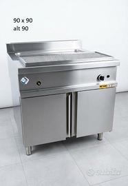 Griglia professionale a gas METANO SILKO