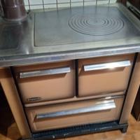 STUFA CUCINA A LEGNA CON FORNO
