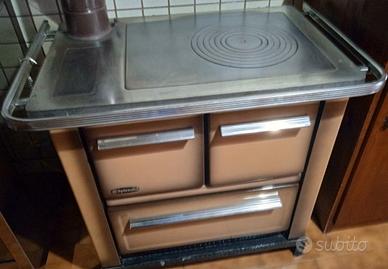 STUFA CUCINA A LEGNA CON FORNO
