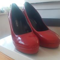 Scarpe donna rosse n 39