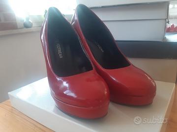 Scarpe donna rosse n 39