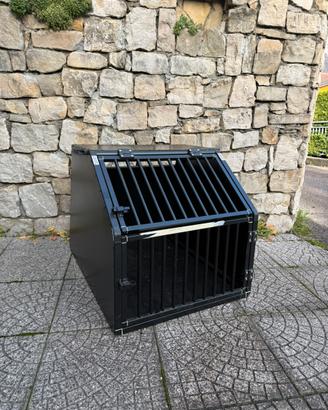 1 KENNEL SINGOLO trasportino gabbia cane caccia