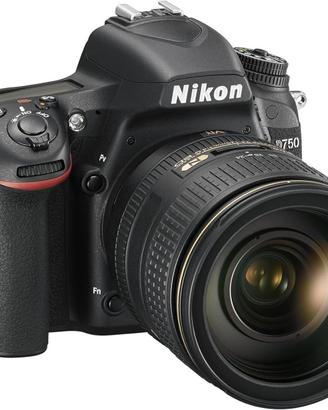 Nikon D750 + Nikkor 24/120 VR Fotocamera Reflex Di