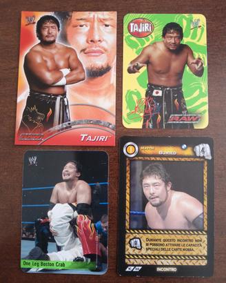 Cards Wrestling Tajiri WWE 