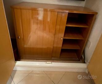 Scarpiera in legno