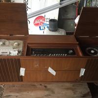 Mobile radio Grundig vintage