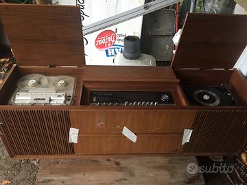 Mobile radio Grundig vintage