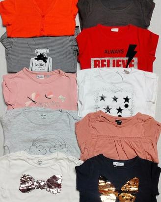 Set magliette 3-4 anni (104 cm)