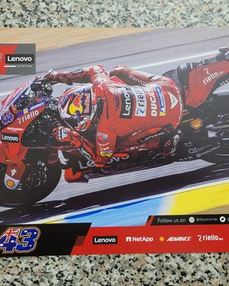 poster Jack Miller 43 Misano MWC Ducati Ufficiale