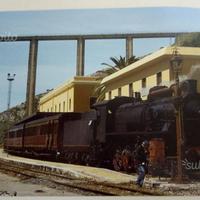 Cartolina Ferroviaria Modica Treno del Barocco