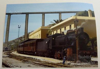 Cartolina Ferroviaria Modica Treno del Barocco
