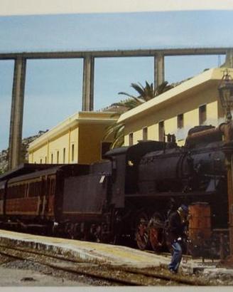 Cartolina Ferroviaria Modica Treno del Barocco