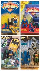 Lotto action figures Superman - Batman DC Comics