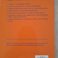 Manuale modulare metodi matematici
