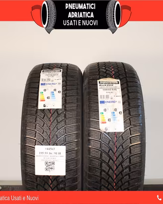 2 Gomme NUOVE 195 55 R 16 Bridgestone SPED GRATIS