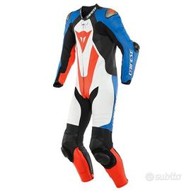 Dainese Laguna Seca 5 bianco blu rosso TG.50