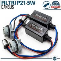 RESISTENZE P21 5W BAY15D Lampadine Led SPEGNI SPIA