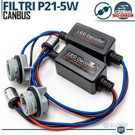 RESISTENZE P21 5W BAY15D Lampadine Led SPEGNI SPIA