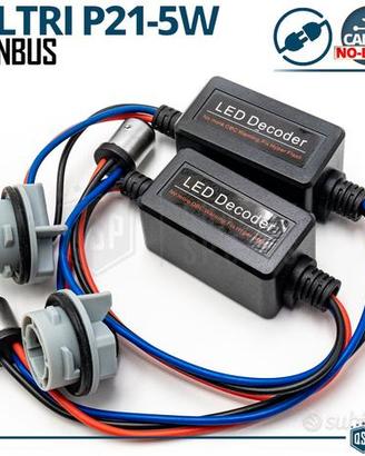 RESISTENZE P21 5W BAY15D Lampadine Led SPEGNI SPIA