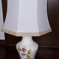 lampada da tavolo con paralume