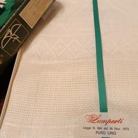 set 6 asciugamani puro lino 