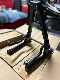 SUPPORTO "A" PIEGHEVOLE GRUND PER CHITARRA E BASSO