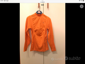 Maglia termica running viva sport tg S uomo