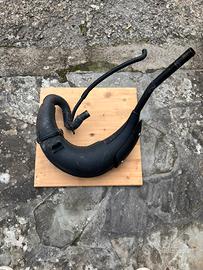 Marmitta e silenziatore iriginali beta rr 50cc