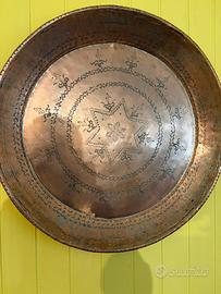 Piatto decorativo rame